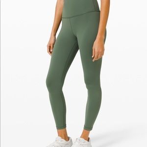 lululemon Wunder Train High-Rise Tight Algae Green